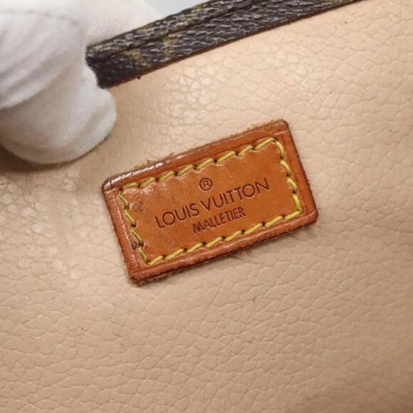 LOUIS VUITTON Monogram Sac Plat Hand Bag M51140 LV Auth 137345 - Picture 10 of 16